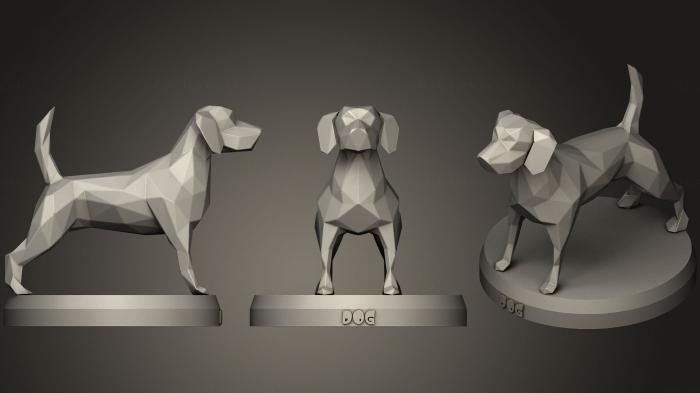 Animal figurines (STKJ_1303) 3D model for CNC machine